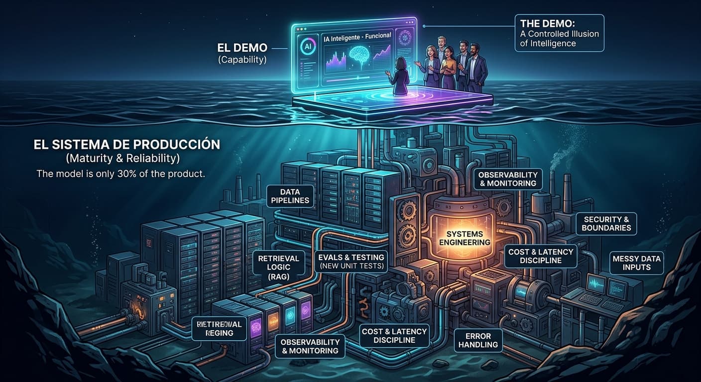 The Production Bar: Why Good AI Demos Are a Liability in 2026